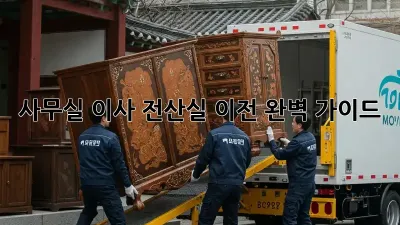 사무실 이사? 전산실 이전 완벽 가이드!